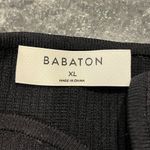 Babaton ARITZIA  Women's Black Sculpt Knit Bra Top Size XL Photo 2