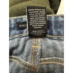 Women Sincerely Jules Jeans Size 9/29 Blue Stripe 90's Straight Photo 4