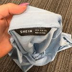 SheIn Blue Shien Top Very Shiny Photo 2
