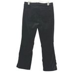 Paige Women's Manhattan High Rise Bootcut Velvet Jeans Black Dye Size 30 Photo 1