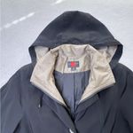 Gallery Black and Tan Blazer with Layered Design Photo 3