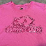 Mossy Oak t-shirt pink with logo on front size M Photo 1
