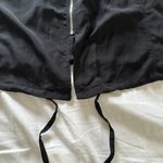 Zenobia NWT  Womens Long Line Bomber Utility Jacket Green Zip Up Drawstring Hem 2XL Photo 6