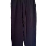 Gentle Fawn Navy Caesar Coastal Grandma High Waisted Linen Pleated Pants XS Photo 5