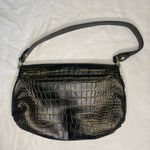 Elaine Turner  Croc Embossed Shoulder Bag Photo 2