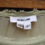 Helmut Lang  Silk Oversize Top Blouse Photo 6