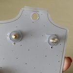 Eye Candy NWT LA Luxe Madison Goldtone & Cubic Zirconia Statement Earrings Photo 3