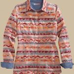 Tin Haul  Aztec print western snap shirt SZ:XL Photo 0