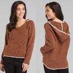 prAna Chai heather brown “Shine On” pullover Hoodie sweater size XS Photo 0