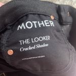 MOTHER The Looker in Cracked Shadow Black Size 26 Photo 12
