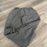 White Fox Boutique WHITE FOX Grey Cargo Jogger Pants Drawstring Waist Elastic Cuffs Womens L Photo 5