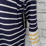 United States Sweaters women M NWT Vneck Longsleeve pullover stripe sweater Photo 3