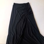 Weston Wear High Slit Maxi Knit Skirt Black Size XS Photo 4