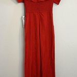 Privacy Please NWT Ella Jumpsuit Red Ruffle Valentine's Day Red XXS FLAW Read! Photo 0