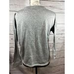 Rae Dunn WOŚP‎ Gray Pullover Sweatshirt Love Embroidered Drawstring Hem 3/4 Sleeve Photo 2