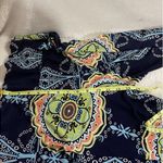 Win Win Wide Leg Floral Palazzo Pants Women’s S/M Blue Size M Photo 5