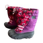 Sorel  Womens Red Pink Floral Winter Rain Boots Size 4 SKU8111 Photo 1
