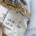 Pilcro and the Letterpress Slim Boyfriend Jeans Distressed Vintage Wash Size 26 Photo 3