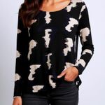 Anthropologie Bel Kazan Long Sleeve Abstract Hi Photo 0