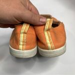 Vionic  Beach Malibu canvas slip on sneakers loafers‎ orange size 8.5 Photo 4