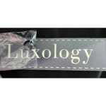 Luxology  Black Midi Dress 3/4 Sleeve Keyhole Back Size M Photo 2