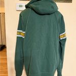 Majestic Green Bay Packers NFL  Women's Sequin Graphic Full Zip Hoodie Sz XL EUC Photo 3