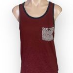 Missoni  For Target Women’s Medium Burgundy And Blue Tank Top Photo 0