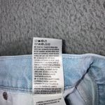 American Eagle Stovepipe Jeans Women 4 Short Wide Leg Stretch Light Wash Denim Photo 11