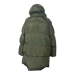 Avec Les Filles  Winter Coat Puffer Zip Pockets Olive Green Women’s Size Medium Photo 4