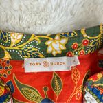 Tory Burch Cotton Orange Floral Tunic Dress, 14 Photo 3