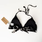 Modcloth [] Princess Highway Black Daisy Floral Bree Bikini Top NWT Size Small S Photo 2