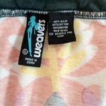 Weavers Orange Cap Sleeve Fitted Graphic Blouse Size L Photo 2