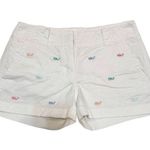 Vineyard Vines  White Chino Shorts Preppy Whales Golf Photo 0