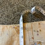 Euro Linen Butterfly Midi Skirt Size M Photo 3