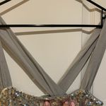 22. INC Sequined Tank Top Silver Size XL Photo 2