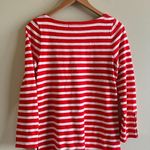 J.Crew  Striped T Shirt Dress 3/4 Sleeve Shift Red‎ & White Knit Womens Size XS Photo 8