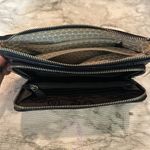 Brighton Black Patent Leather Wristlet Hand Bag Photo 5