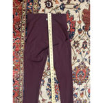 Lululemon  Dark Red Invigorate High Rise 25" Inseam Tight Leggings Size 4 Photo 5