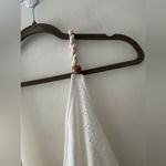 ZARA NEW!!  White Eyelet Bodysuit With Rope Straps Photo 2