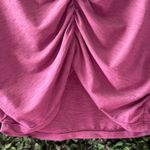 Free People Movement FP MOVEMENT by FREE PEOPLE Tempo Ruched Long Sleeve TOP XS DEEP MULBERRY Photo 10