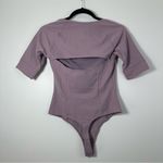 Free People  Intimately Everly Square Neck Lavender Bodysuit Size S NWT Photo 3
