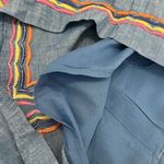 Talbots Linen Embroidered Scalloped Shift Dress Photo 10