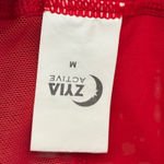 Zyia Active Red Mesh Racerback Sports Bra Medium Athletic Workout Gym Photo 5