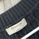 Babaton  Wool Vest merino sweater sleeveless womens Black (large) fisherman Photo 2