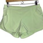 Athleta  Neon Pastel Green Athletic Shorts Medium Photo 0