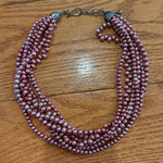 Mine Finds by Jay King Magenta Pink Freshwater Pearl 7 Photo 0