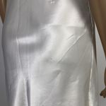 Vintage Today Tonight Satin Full Slip Dress Chemise Size 34 Cream Ivory USA Made White Photo 5