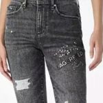 Karl Lagerfeld NWT  The Cannes Straight Leg Rhinestone Jean Photo 4