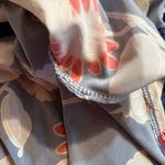 SJS White and Pink Midi Sundress Casual Scoop Neck Short Sleeve Red Size L Photo 6