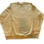 Gymshark Women’s M Oversized Crewneck Sweatshirt Golden Yellow Comfy Lounge New Photo 2